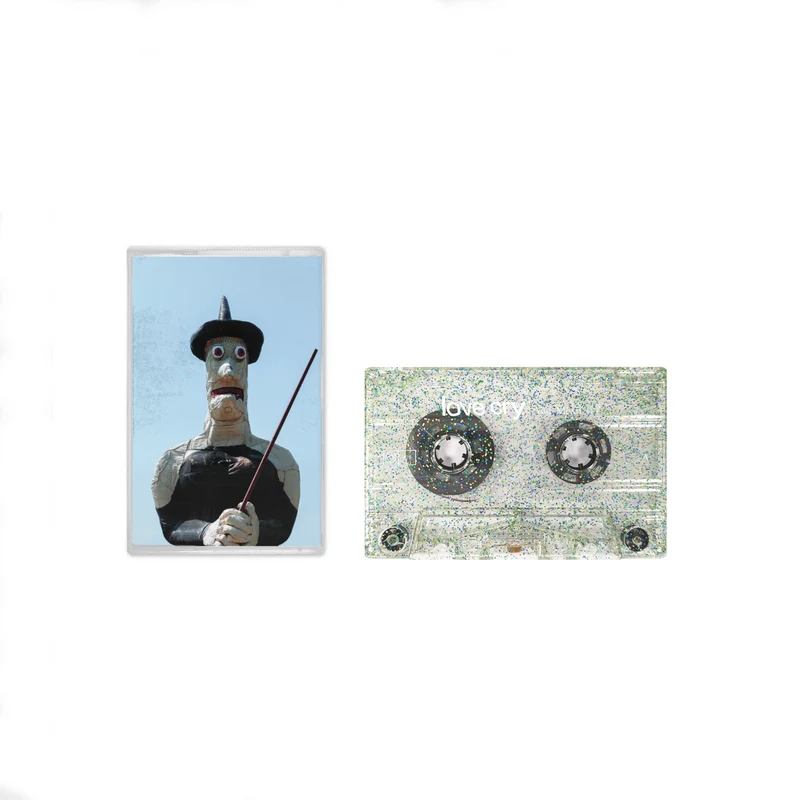 LOVE CRY: You Mean It? Cassette (Green + Blue Glitter)