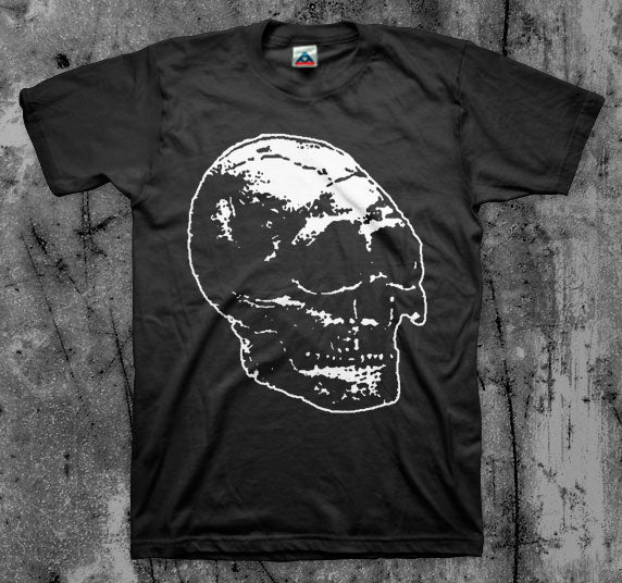 MAN_IS_THE_BASTARD_Skull_T_shirt_Front_in_Australia_Global_Disrupt_Records