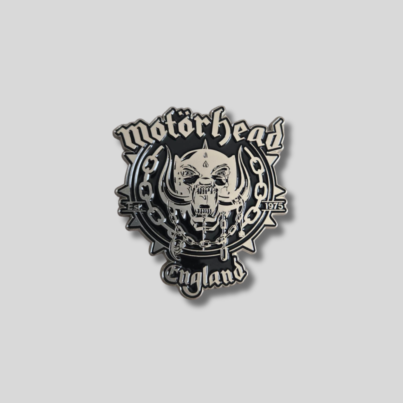 MOTÖRHEAD: England (Matt Nickel) Enamel Pin