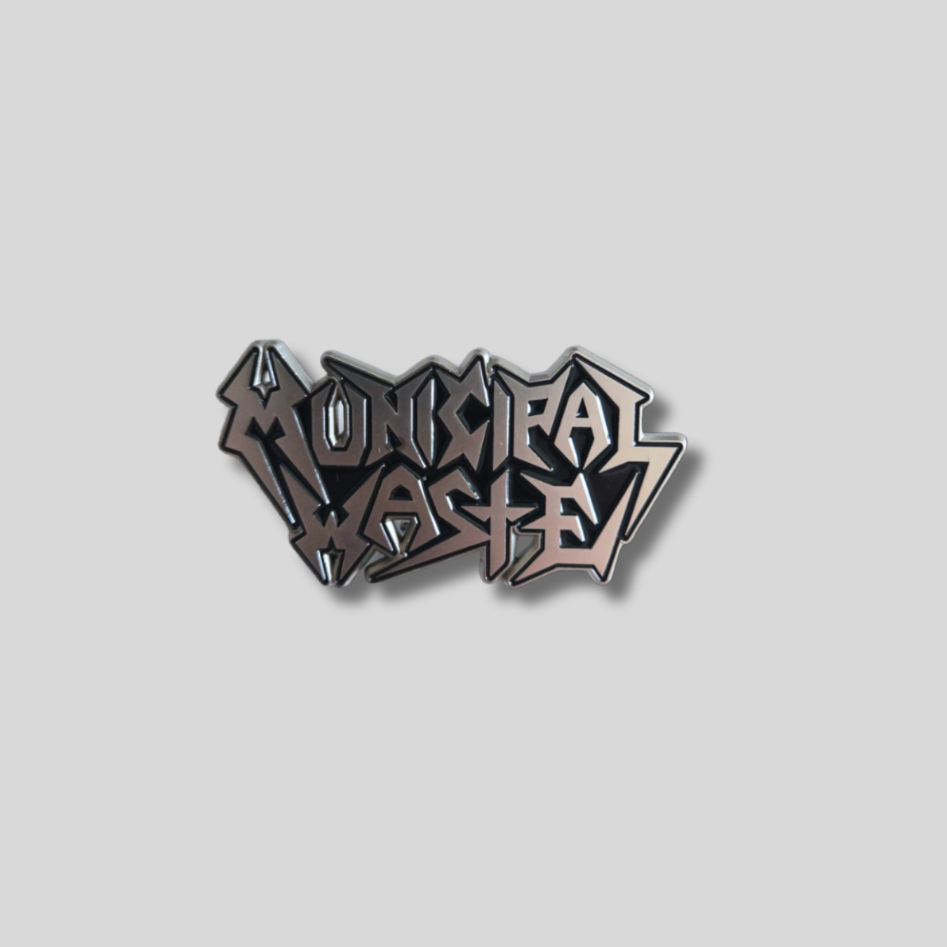 MUNICIPAL WASTE: Logo Enamel Pin