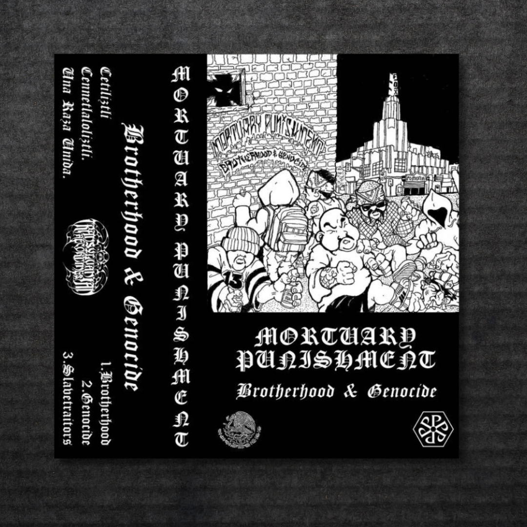MORTUARY_PUNISHMENT_Brotherhood_and_Genocide_Cassette_in_Australia_Global_Disrupt_Records