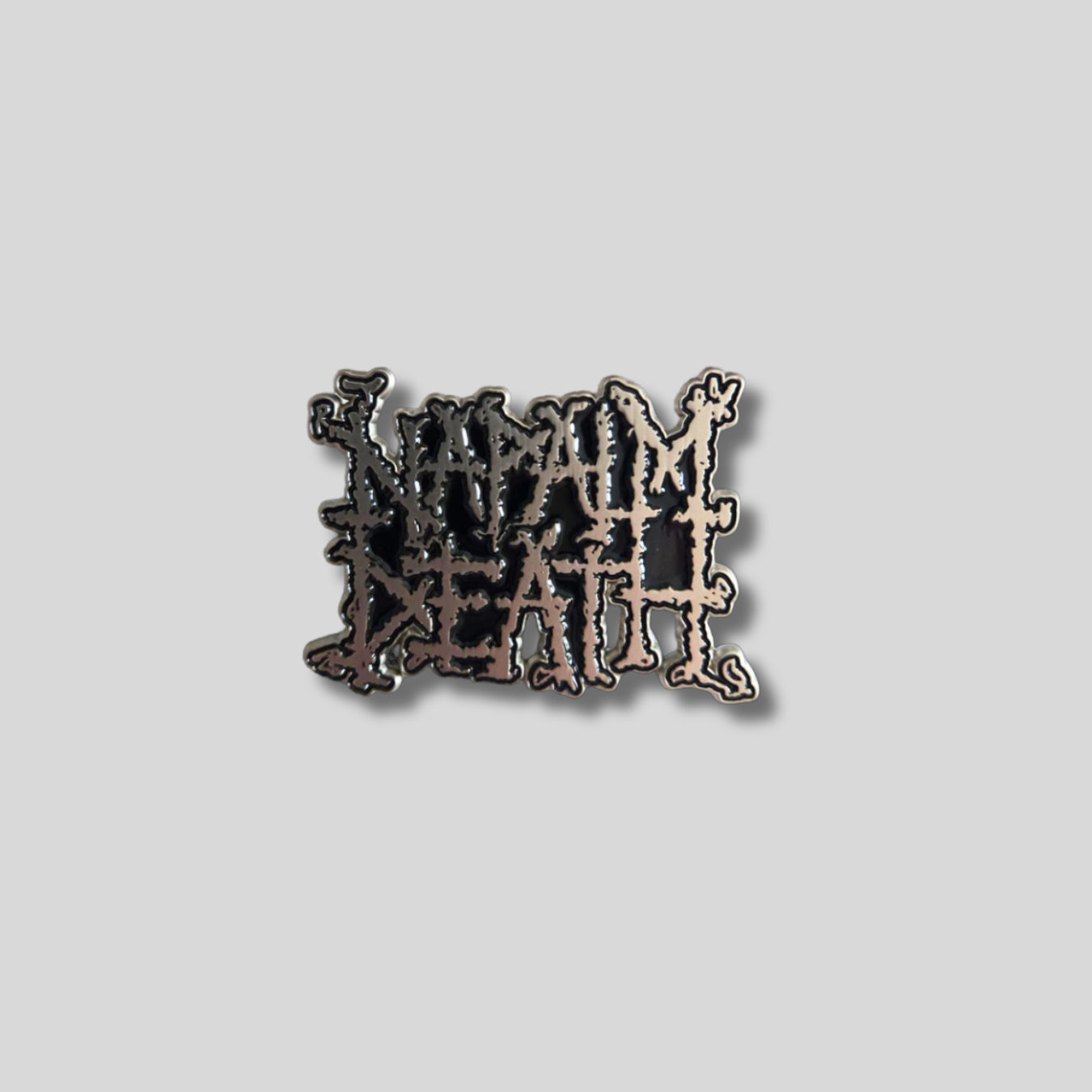 NAPALM DEATH: Logo Enamel Pin