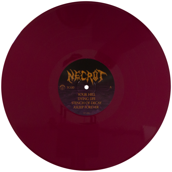 Necrot: Mortal Vinyl LP cover