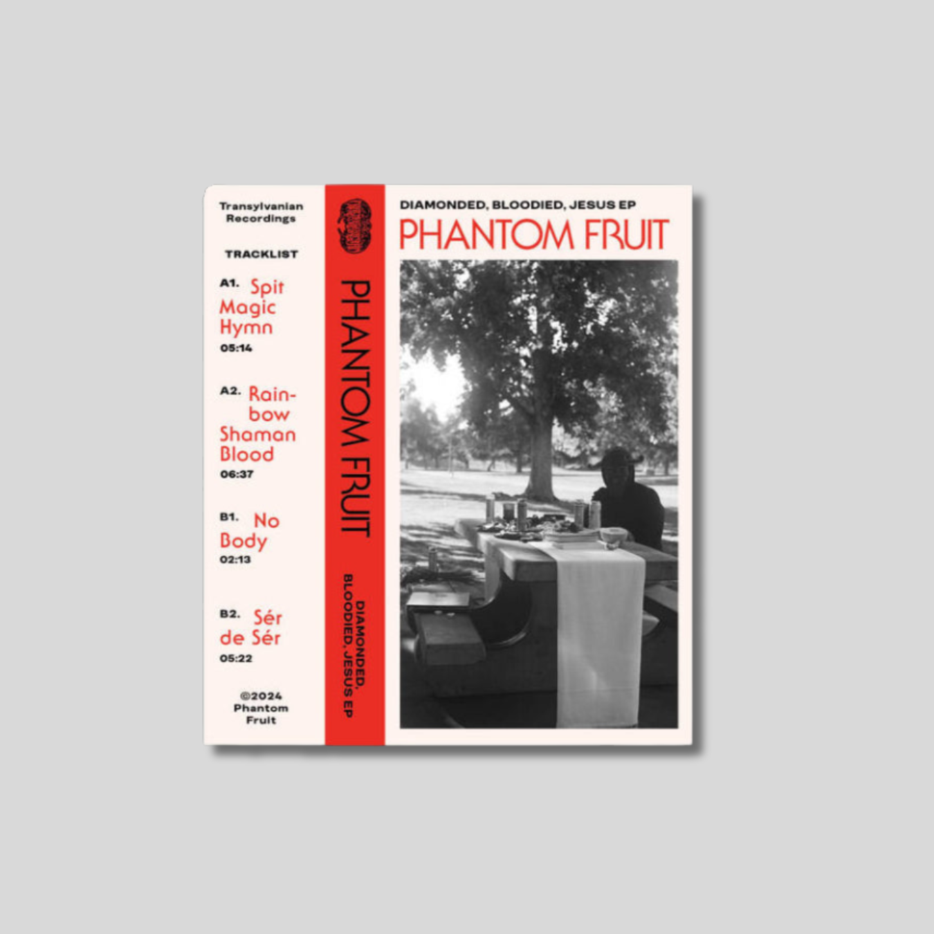 PHANTOM FRUIT: Diamonded, Bloodied, Jesus Cassette