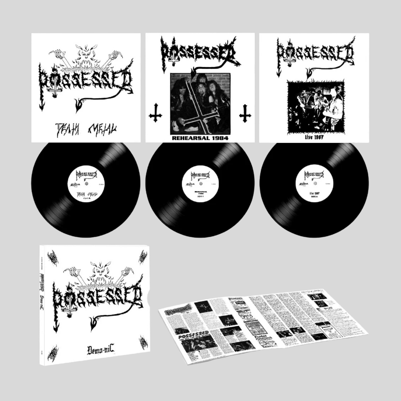 POSSESSED: Demo-nic Vinyl 3LP (Black)
