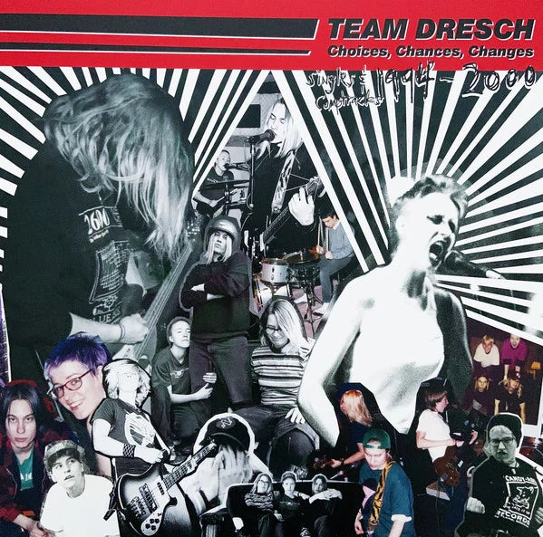 TEAM DRESCH: Choices, Chances, Changes Vinyl LP (Pink, RSD Drop)