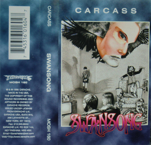 CARCASS_SWANSONG_Cassette_in_Australia_Global_Disrupt_Records