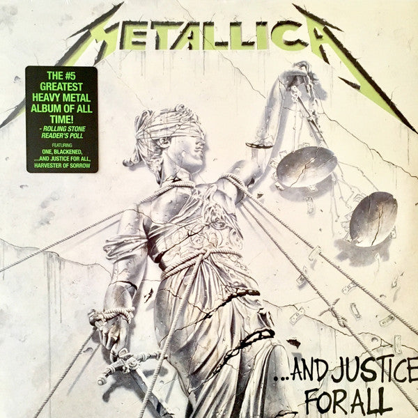 METALLICA: And Justice For All Vinyl LP