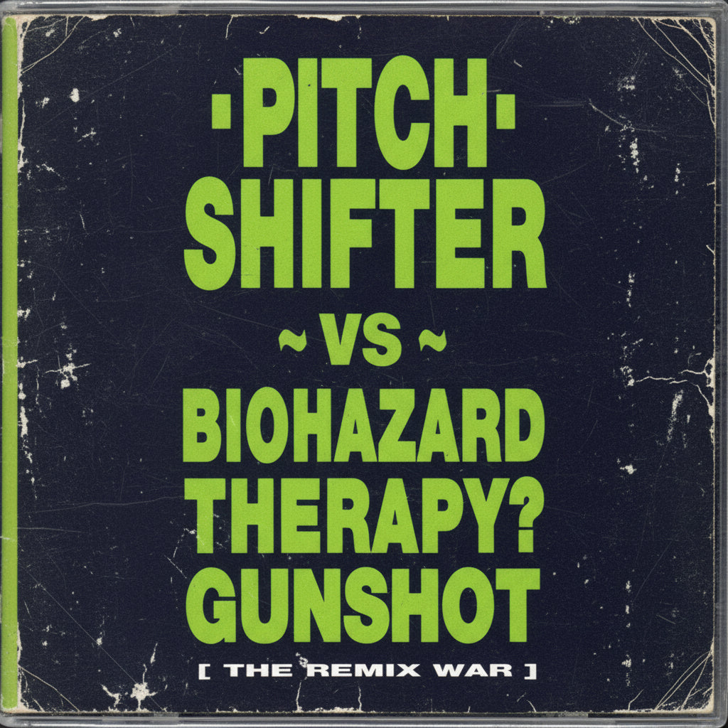 PITCH_SHIFTER_PITCH_SHIFTER_VS_BIOHAZARD_THERAPY?_GUNSHOT_Cassette_in_Australia_Global_Disrupt_Records