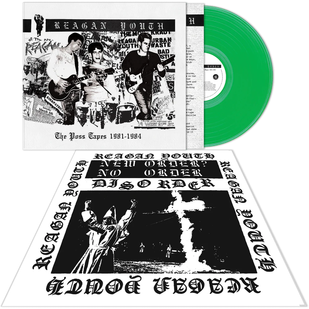 REAGAN YOUTH: Poss Tapes 1981-1984 Vinyl LP (Green)
