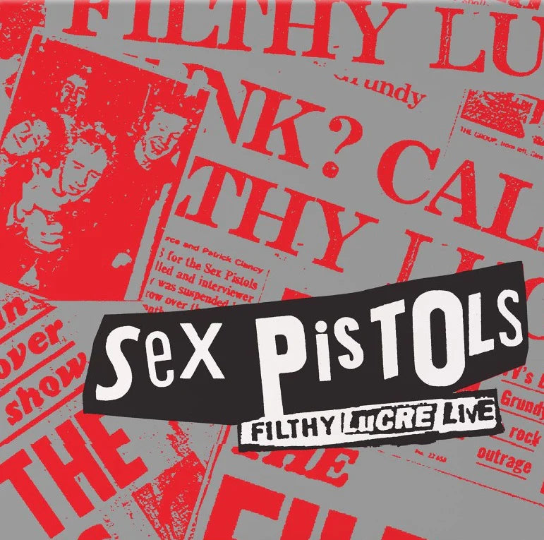SEX PISTOLS: Filthy Lucre Live Vinyl 2LP (Red, 30th Anniversary) [PREORDER]
