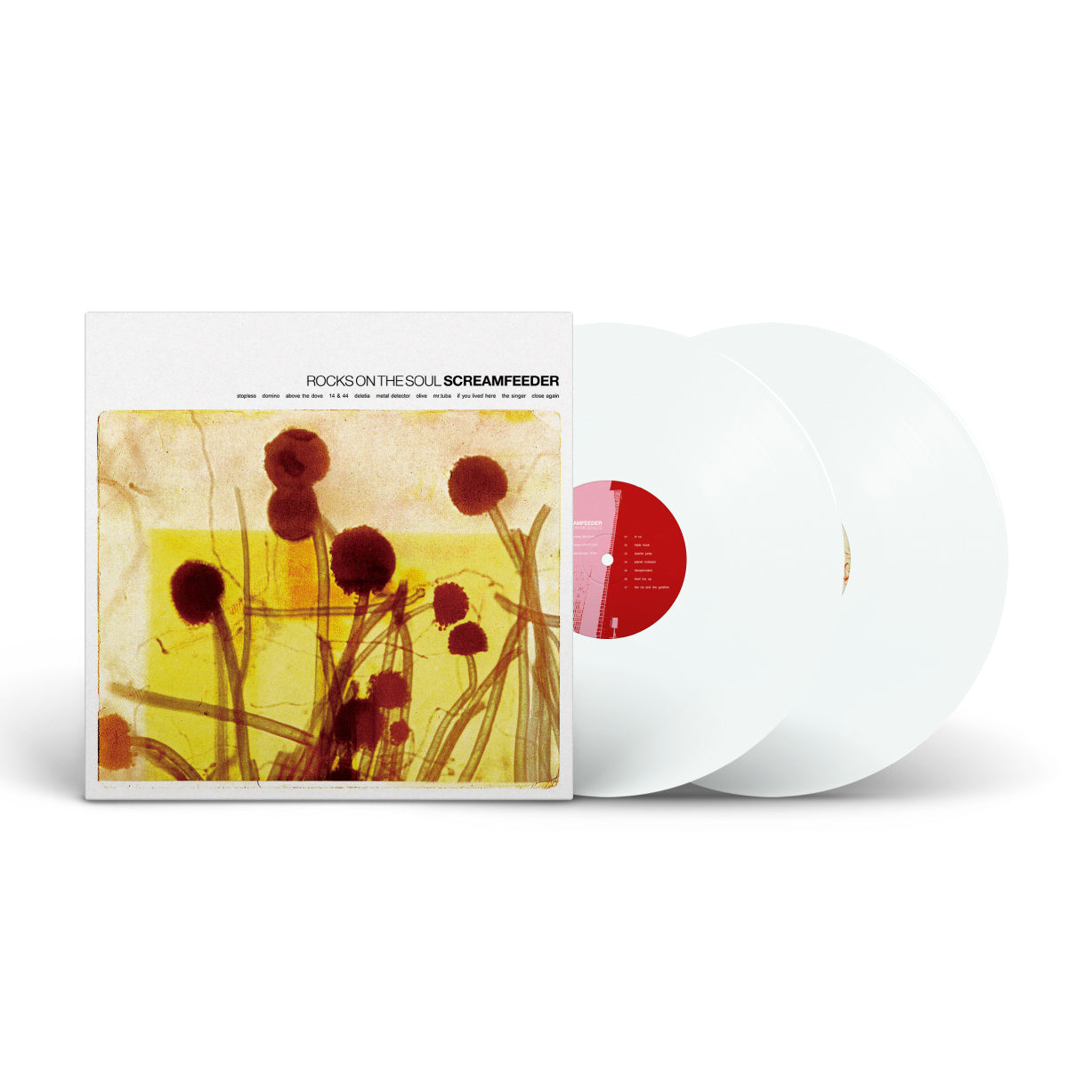 SCREAMFEEDER: Rocks On The Soul Vinyl 2LP (White) cover