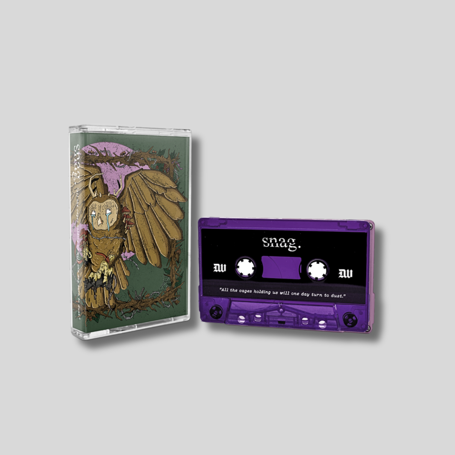 SNAG: All The Cages Holding Us Will One Day Turn To Dust Cassette