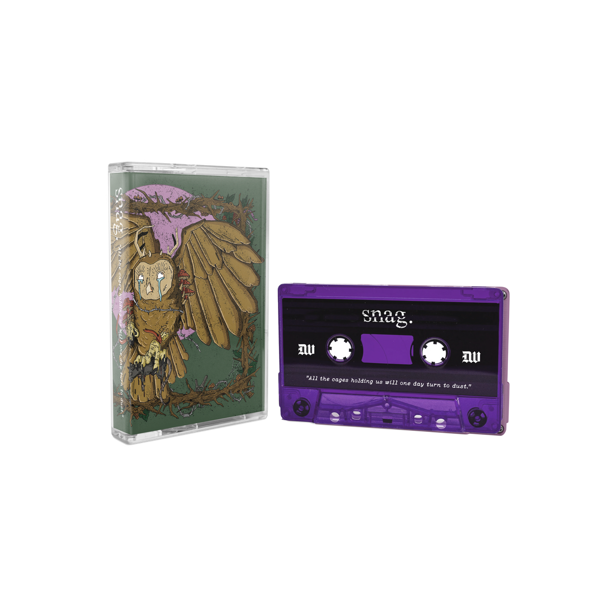 SNAG: All The Cages Holding Us Will One Day Turn To Dust Cassette