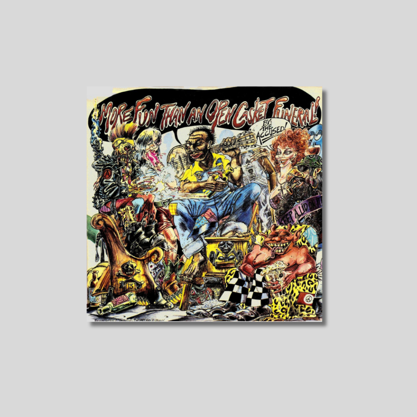 THE ACCUSED: More Fun Than An Open Casket Funeral CD (Remastered, Digipack)