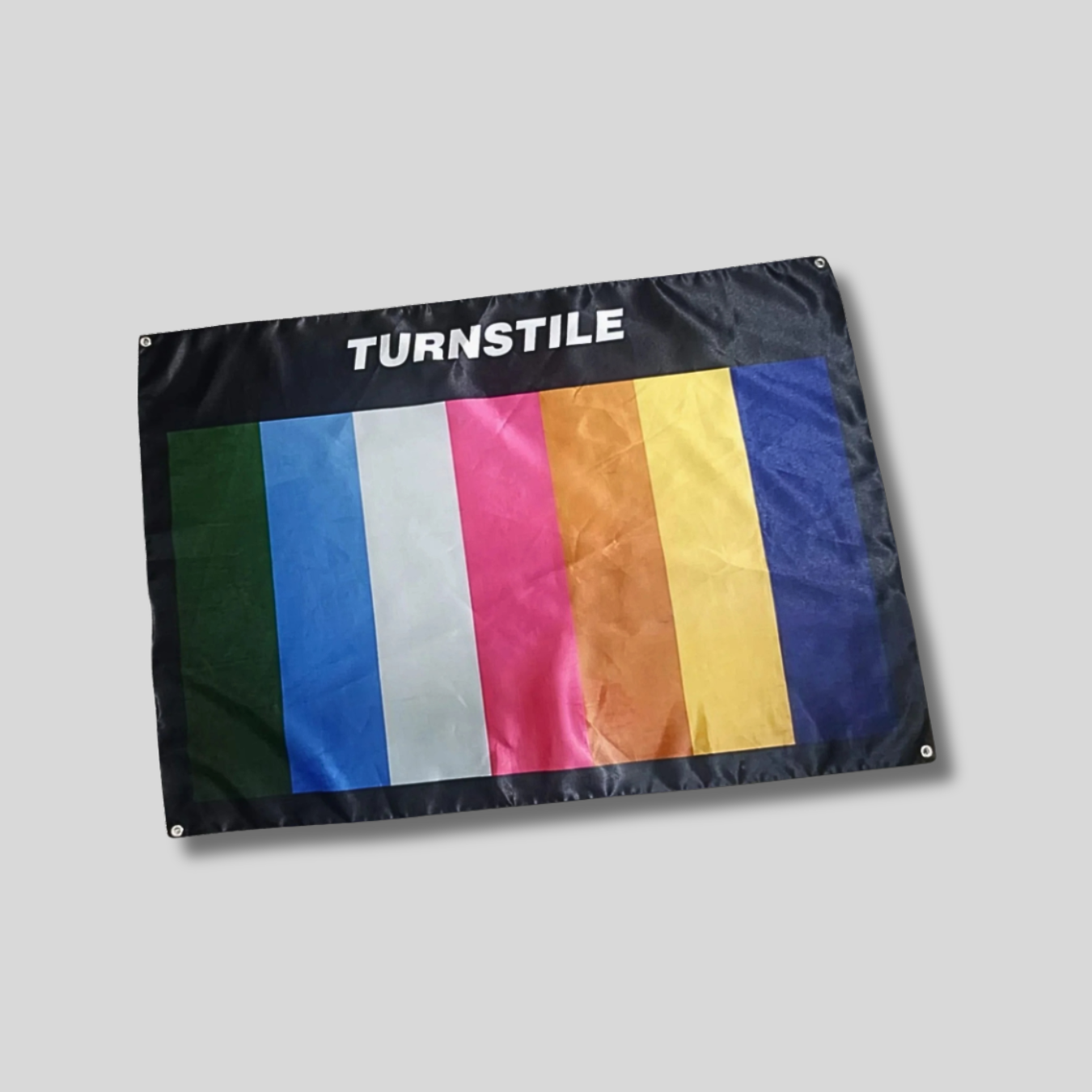 TURNSTILE: Never Enough Wall Flag