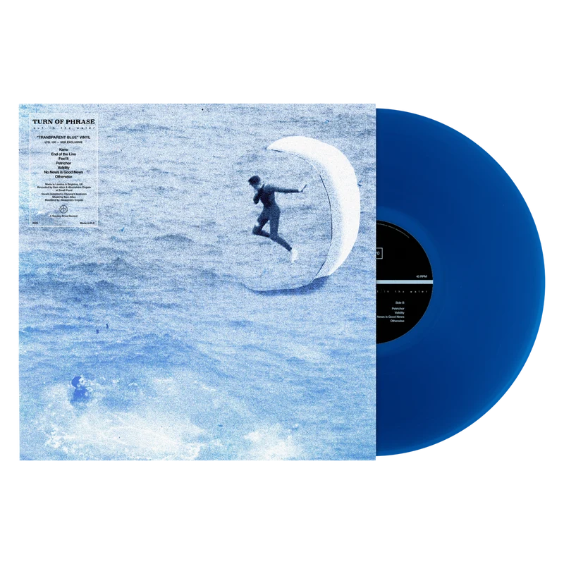 TURN OF PHRASE: Out in the Water Vinyl LP (Transparent Blue)