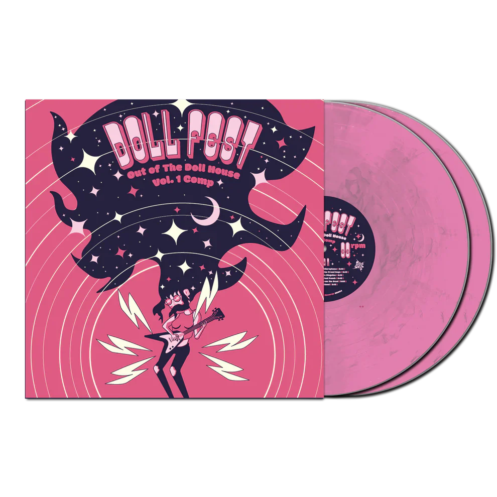 VA_Doll_Fest_Doll_Fest_-_Out_of_The_Doll_House_Vol._1_Comp_2xLP_(Pink_Marble_Vinyl)_in_Australia_Global_Disrupt_Records