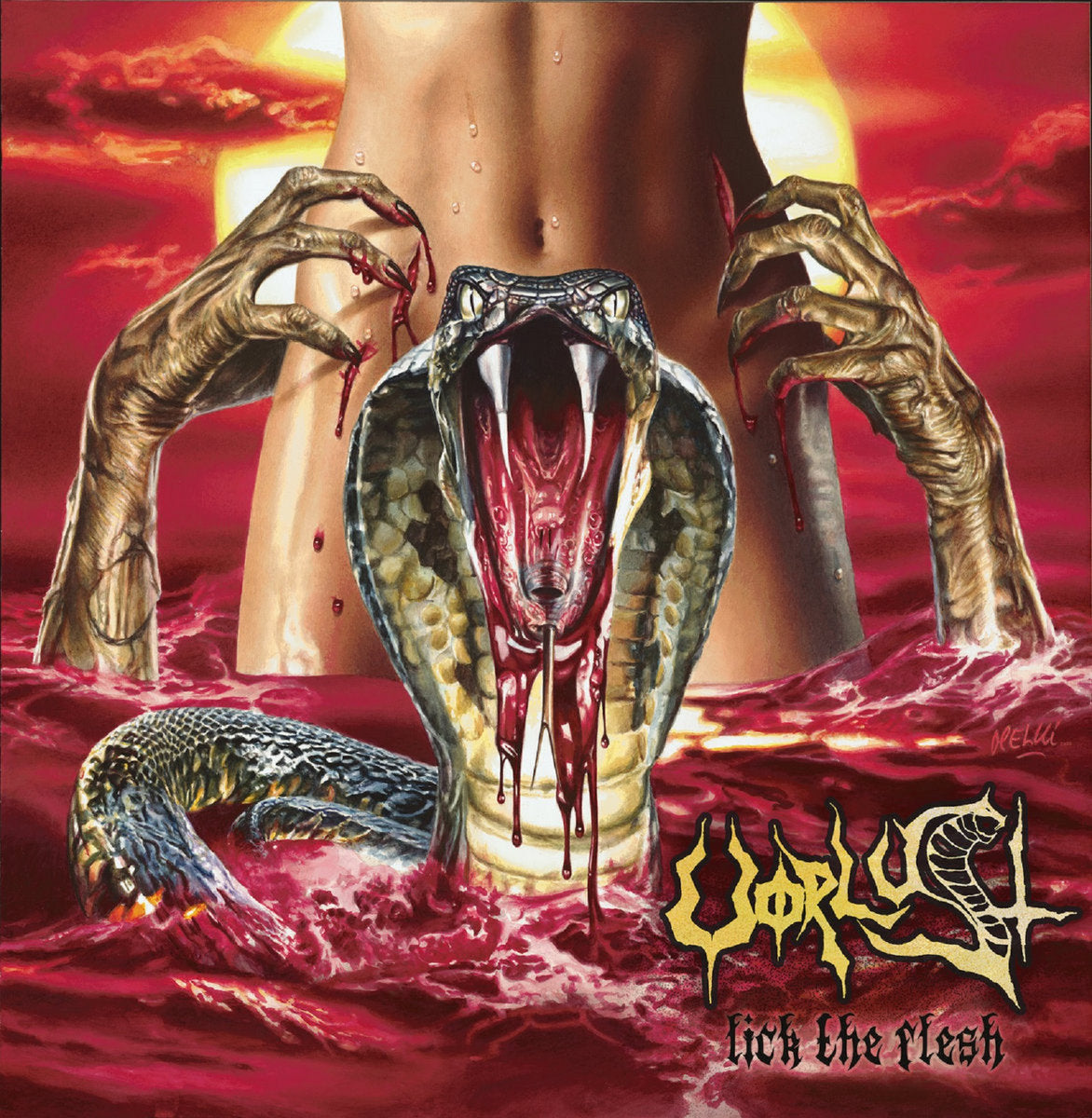 VORLUST: Lick The Flesh Vinyl LP