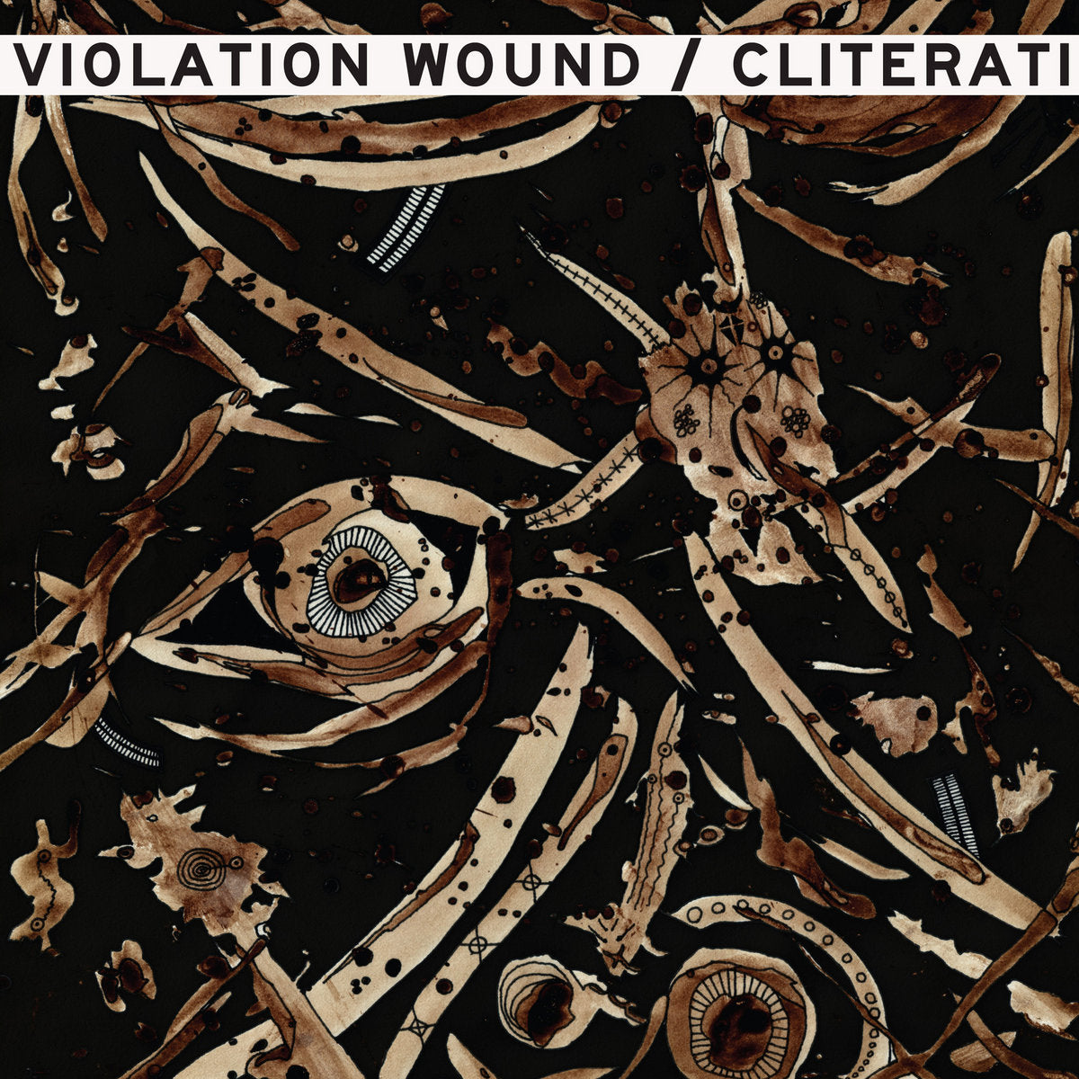Violation Wound / Cliterati Split Vinyl LP