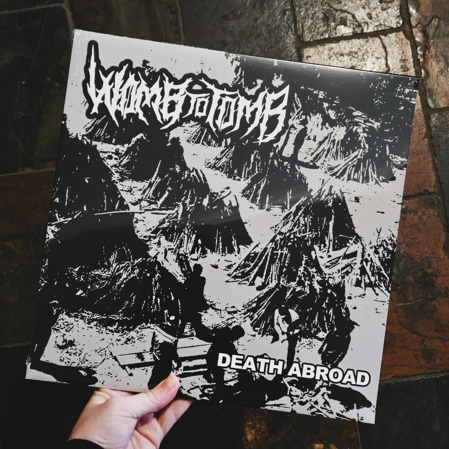 WOMB TO TOMB: Death Abroad Vinyl LP