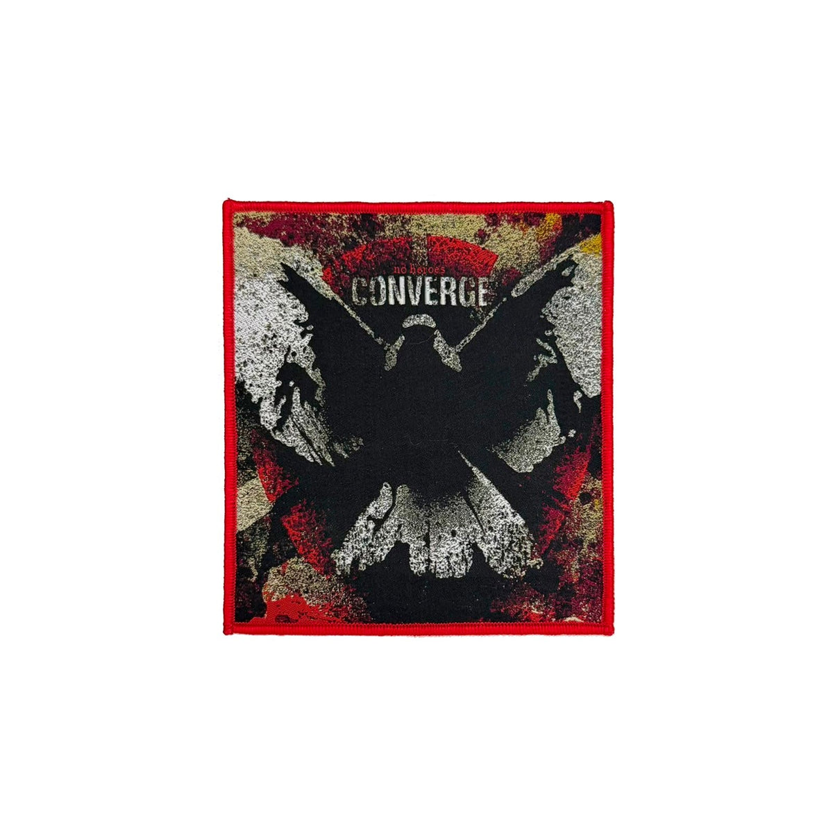 CONVERGE - No Heroes - Woven Patch