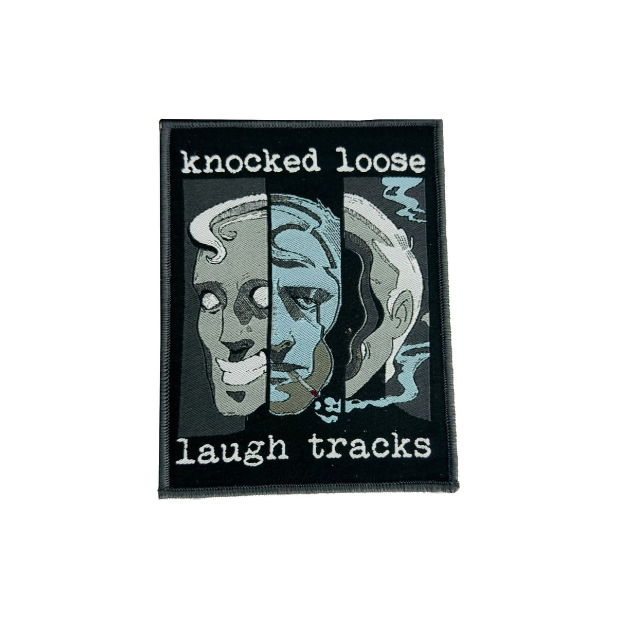 KNOCKED LOOSE - Laugh Tracks - Woven Patch