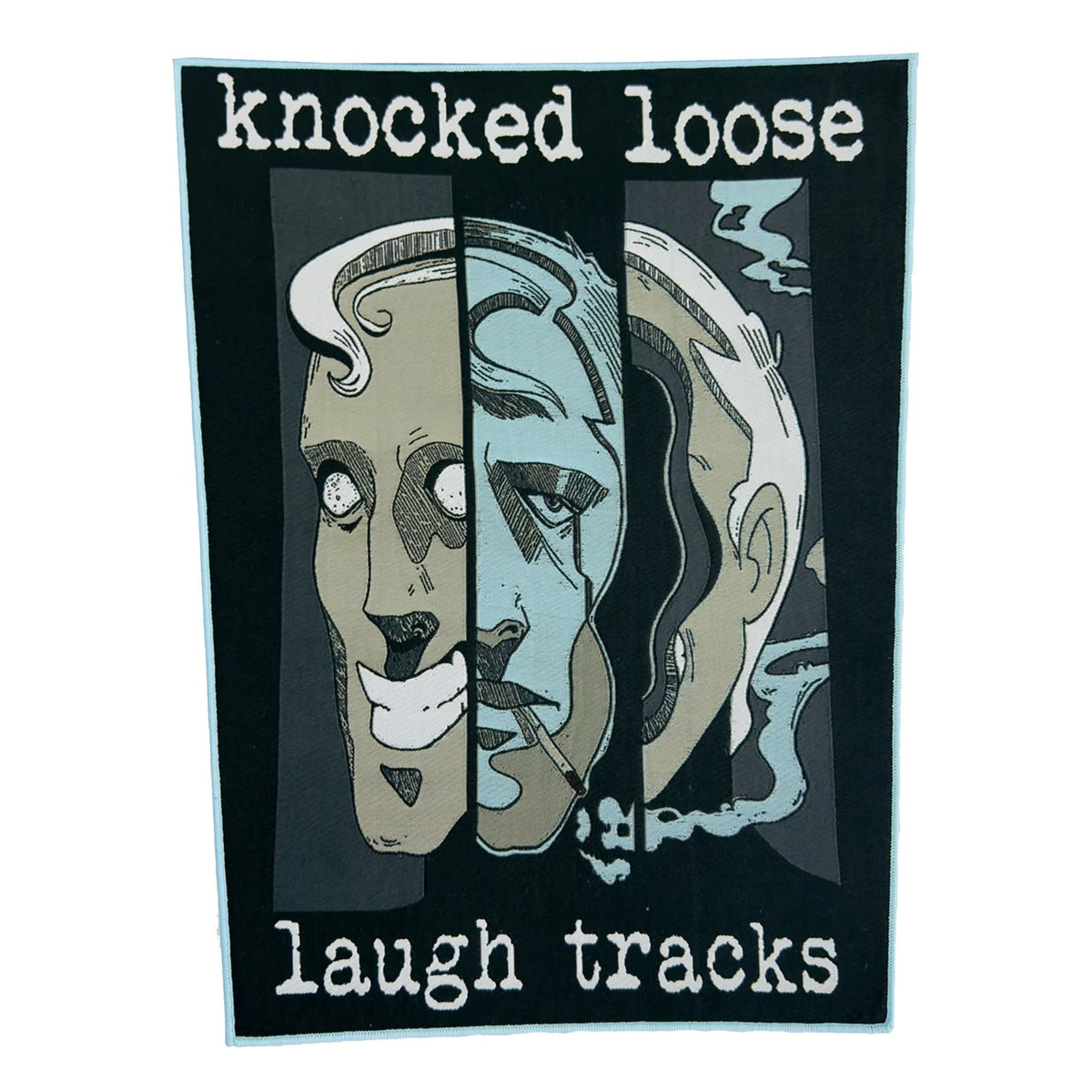KNOCKED LOOSE - Laugh Tracks - Woven Backpatch
