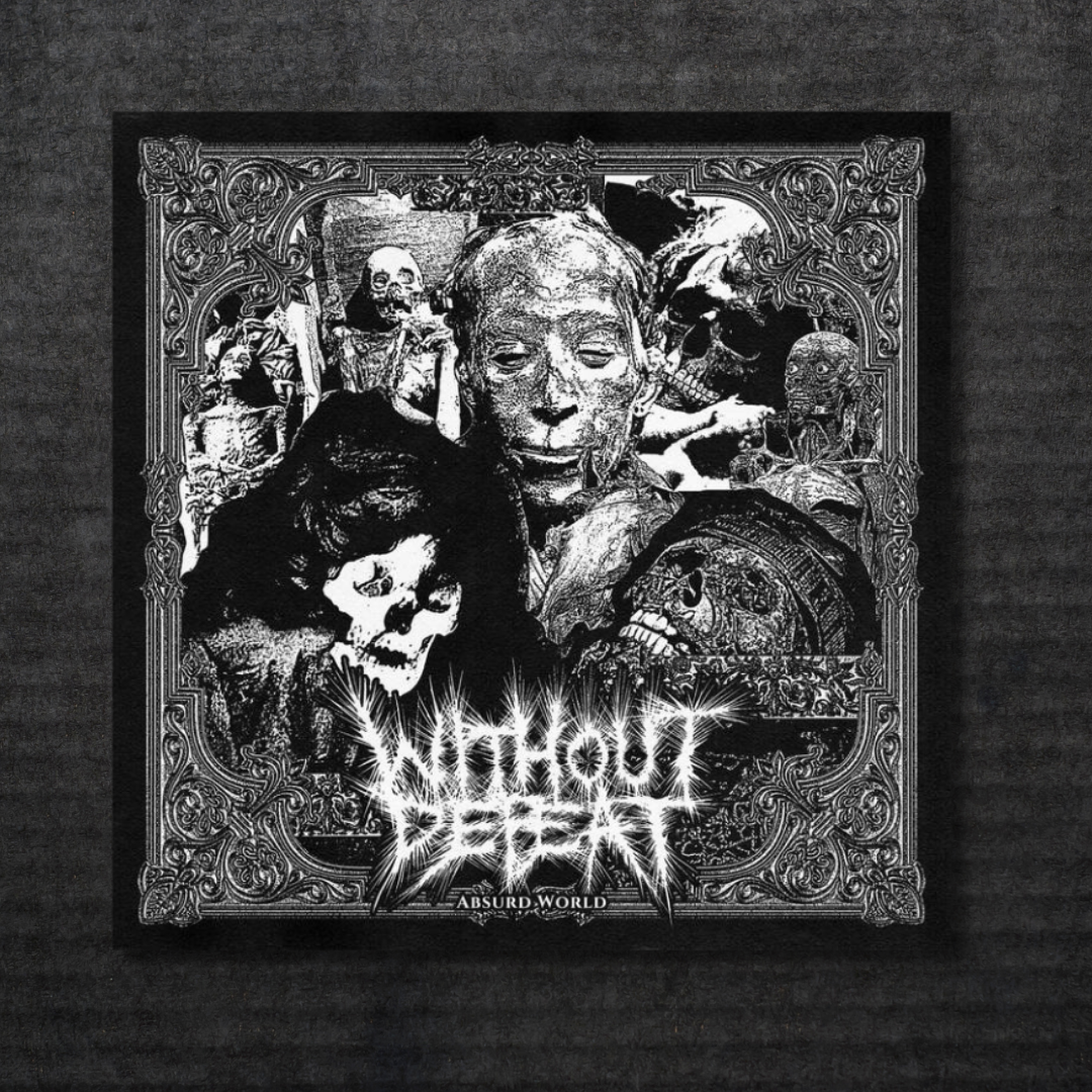 WITHOUT_DEFEAT_Absurd_World_Cassette_in_Australia_Global_Disrupt_Records