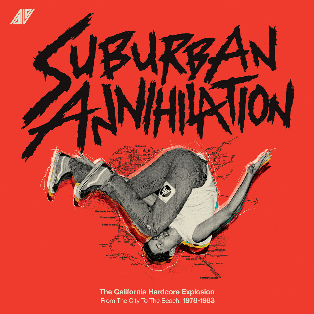V/A: Suburban Annihilation - The California Hardcore Explosion 1978-1983 Vinyl 2LP (Silver/Black Marble)