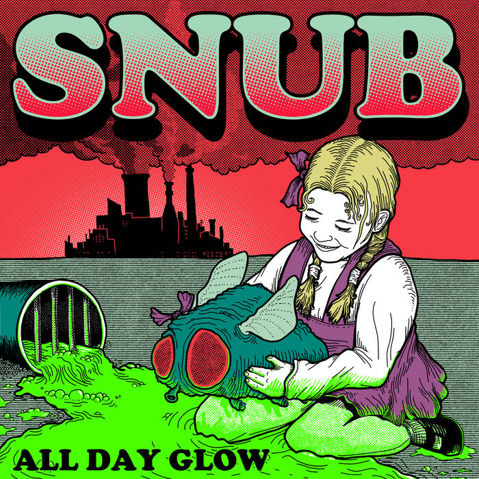 SNUB_All_Day_Glow_Vinyl_LP_(Fluoro_Green)_in_Australia_Global_Disrupt_Records