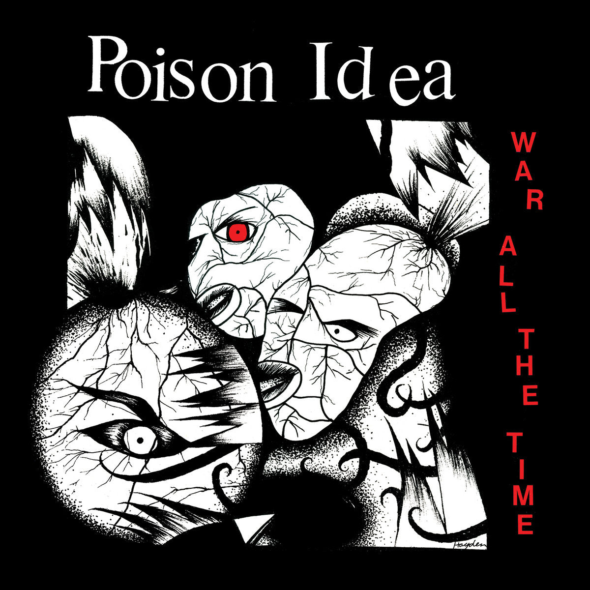 POISON_IDEA_War_All_The_Time_Vinyl_LP_(Remaster)_in_Australia_Global_Disrupt_Records