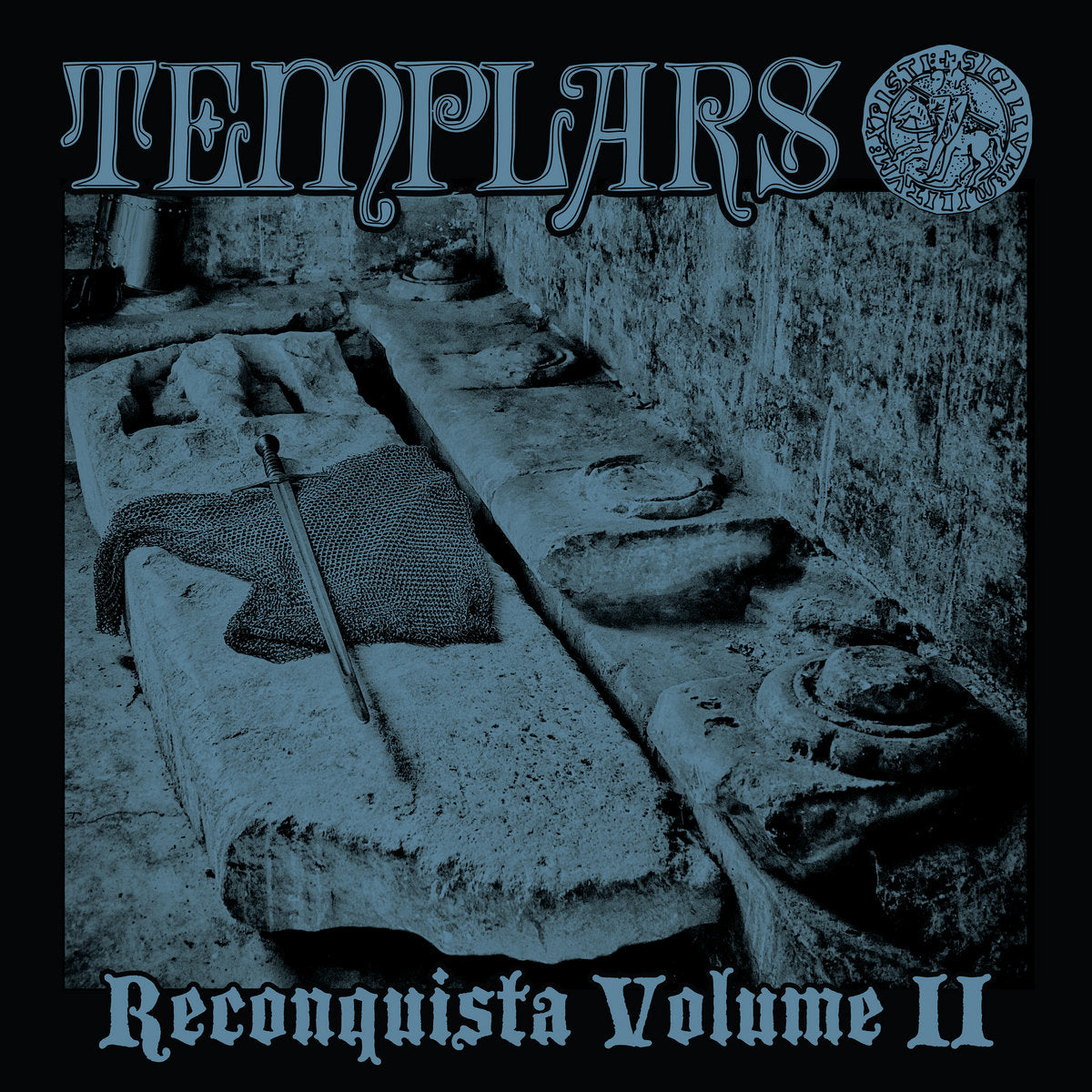 THE_TEMPLARS_Reconquista_Volume_II_Vinyl_LP_(2024_Re-press)_in_Australia_Global_Disrupt_Records