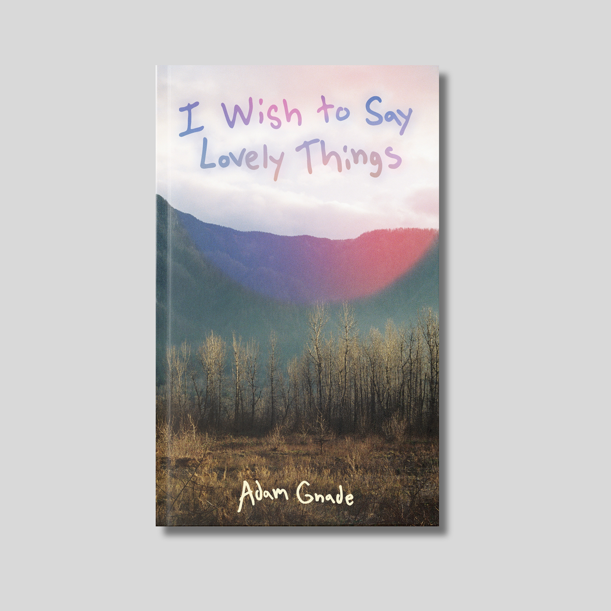 ADAM GNADE: I Wish to Say Lovely Things