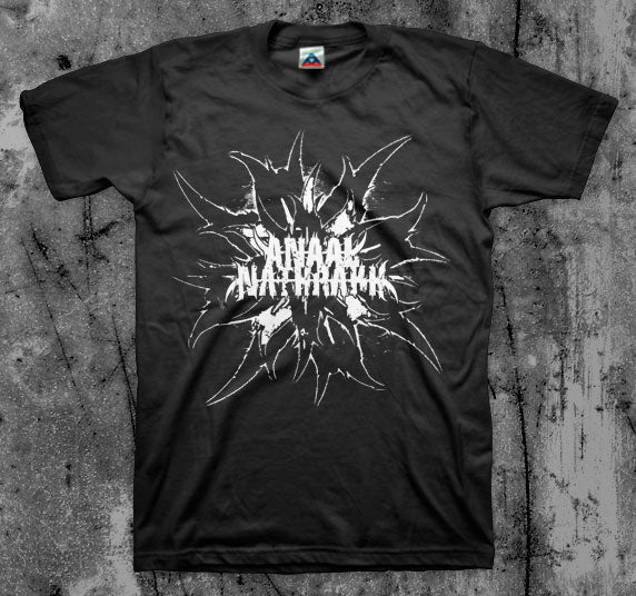 ANAAL_NATHRAKH_Domine_Non_Es_Dignus_T_shirt_Front_in_Australia_Global_Disrupt_Records