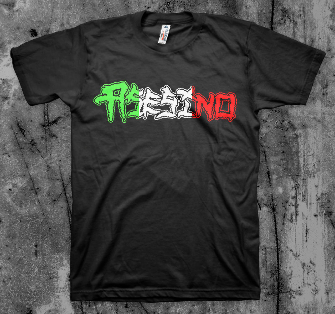 ASESINO_Mexico_T_shirt_Front_in_Australia_Global_Disrupt_Records