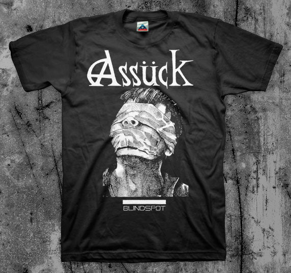 ASSUCK_Blind_Spot_T_shirt_Front_in_Australia_Global_Disrupt_Records