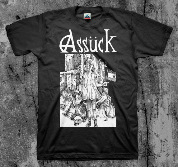 ASSUCK_State_To_State_T_shirt_Front_in_Australia_Global_Disrupt_Records