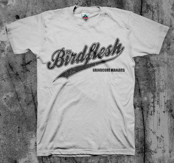 BIRDFLESH_Baseball_T_shirt_Front_Back_in_Australia_Global_Disrupt_Records
