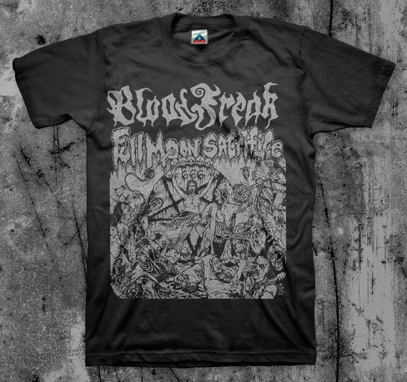 BLOOD_FREAK_Full_Moon_Sacrifice_T_shirt_Front_in_Australia_Global_Disrupt_Records