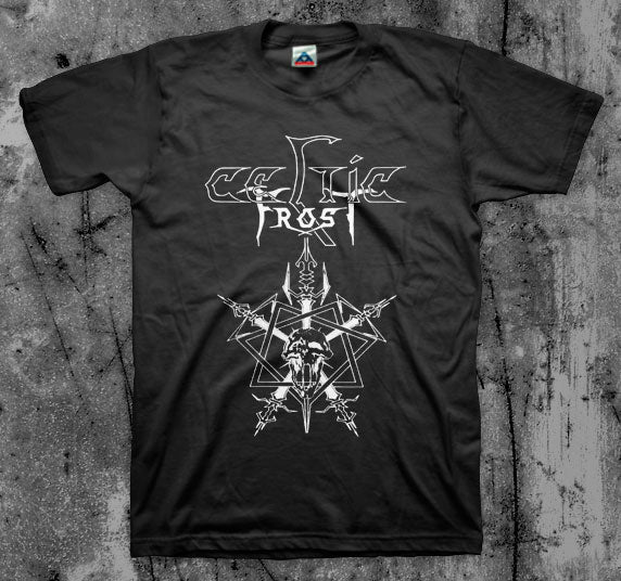CELTIC_FROST_Logo_T_shirt_Front_in_Australia_Global_Disrupt_Records