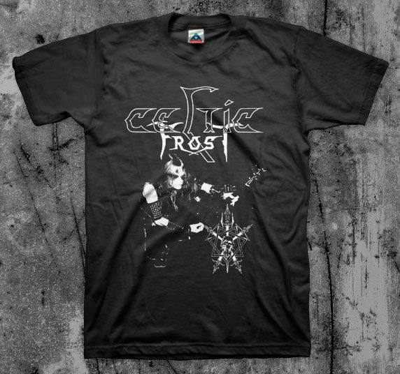 CELTIC_FROST_Tommy_G_T_shirt_Front_in_Australia_Global_Disrupt_Records