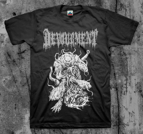 DEVOURMENT_Victims_T_shirt_Front_in_Australia_Global_Disrupt_Records