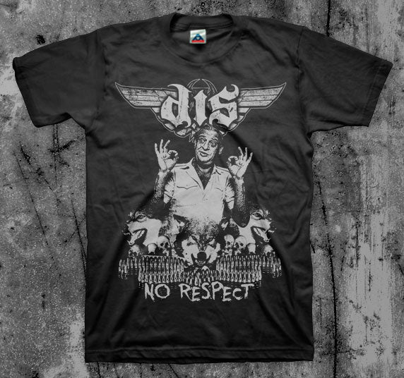 DESTROYED_IN_SECONDS_D_I_S_No_Respect_T_shirt_Front_in_Australia_Global_Disrupt_Records