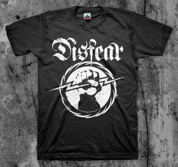 DISFEAR_Bolt_T_shirt_Front_in_Australia_Global_Disrupt_Records