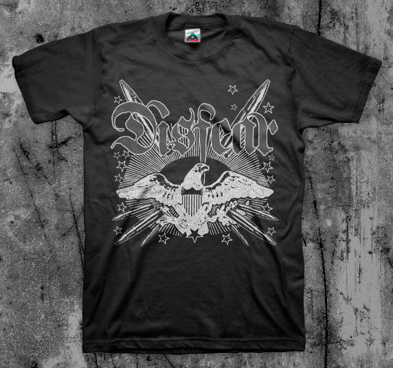 DISFEAR_Eagle_T_shirt_Front_in_Australia_Global_Disrupt_Records