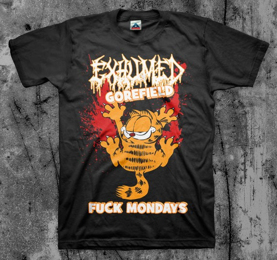 EXHUMED_Gorefield_T_shirt_Front_in_Australia_Global_Disrupt_Records