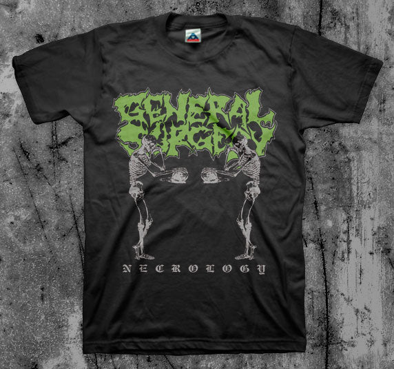 GENERAL_SURGERY_Necrology_T_shirt_Front_in_Australia_Global_Disrupt_Records