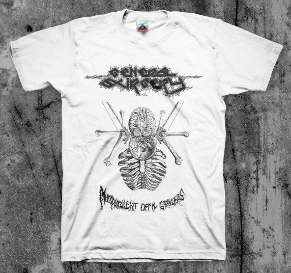GENERAL_SURGERY_Offal_Grinders_T_shirt_Front_in_Australia_Global_Disrupt_Records