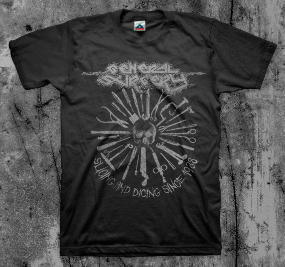 GENERAL_SURGERY_Slicing_And_Dicing_T_shirt_Front_in_Australia_Global_Disrupt_Records